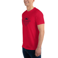 T-shirt Rouge ajusté homme DTG Next Level 3600- StyleFashion